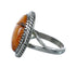 Oyster Shell Sterling Silver Native American Ring Size 7-1/4 JX130299
